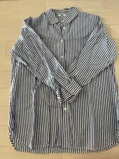 UNIQLO ストライプシャツ　Mサイズ