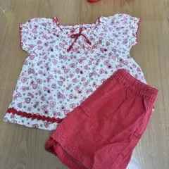 メゾピアノ　上下セット　110