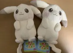 ぬいぐるみ ぽこ あ ポケモン ピカチュウ（うすいろ）　2個
