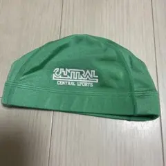 CENTRAL SPORTS 水泳帽 緑色　Lサイズ