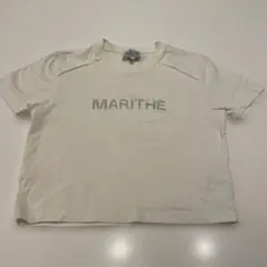 お値下げ⭐️MARITHE ストーン装飾 半袖Tシャツのサムネイル