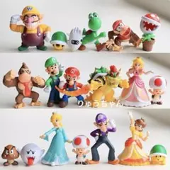 [新品] スーパーマリオ フィギュア 18体セット