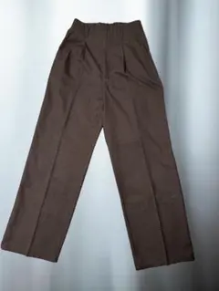 GU ストレートパンツ　ブラック　M