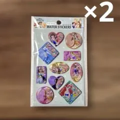 ディズニープリンセス ウォーターステッカー 10枚入り