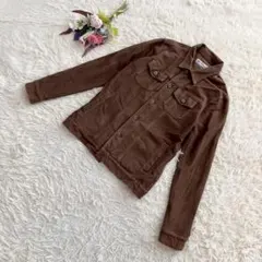 『J.FERRY』ジェイフェリー　ジャケット　シャツ　長袖　ストレッチ　綿　Mのサムネイル