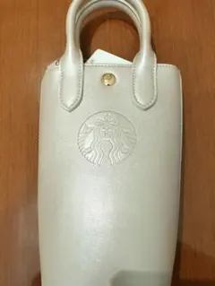 スターバックスSAKURA2026ボトルショルダーバッグメタリックピンク