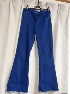 ZARA フレアパンツ EU 36 青