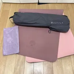 ヨガマット、バッグ、ヨギラグ　三点セット