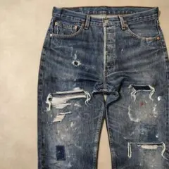 【鬼ヒゲ!!】90s Levi's 501 デニムパンツ USA製 W36L30 鬼ヒゲ!!】90s Levi's 501 デニムパンツ USA製 W36L30 - メルカリ