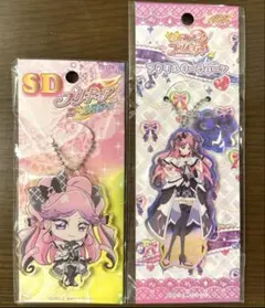 キミとアイドルプリキュア　キュアキッス　アクリルキーホルダー　２点セット