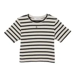 herlipto Trois Logo Ribbed Tee stripeのサムネイル