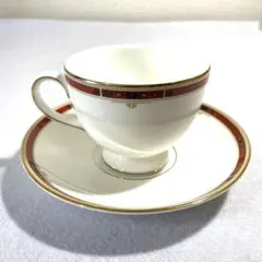 希少 未使用 美品 ウェッジウッド コロラド カップ＆ソーサー 黒壺刻印
