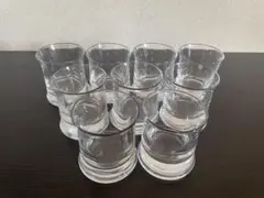 厚底！【希少品】ストレート•ショットグラス　9個セット