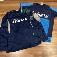 アスレタ ATHLETA セット売り サッカーウェア 半袖＆長袖150cm