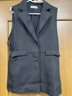 prose verse ブラック ノースリーブベスト