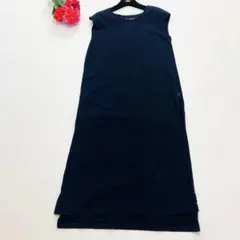 近年 パラスパレス ワンピース マキシ丈 超ロング丈 ノースリーブ 