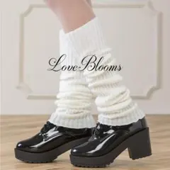 レッグウォーマー ニーハイソックス ルーズソックス 白 レディース靴下 コスプレ