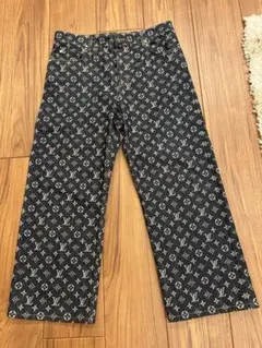 LOUIS VUITTON モノグラム デニムパンツ　値下げしましたのサムネイル