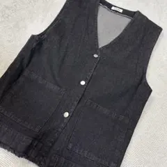 FLASH BLUE non ビッグデニムベスト