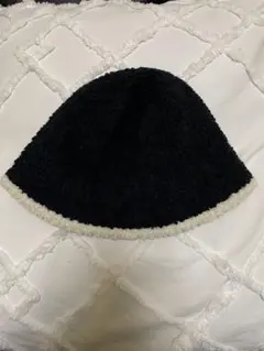 韓国風バケットハット 黒と白