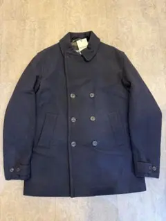 DOUBLE RL SUPPLY CO Pコート ネイビー　短丈 DOUBLE RL SUPPLY CO Pコート ネイビー 短丈 - メルカリ