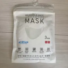 AIRism 洗えるマスク Lサイズ 3枚入り