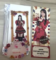 AKB48 伊藤 百花 アクリルスタンド 20周年記念赤チェック衣装 入場特典のサムネイル