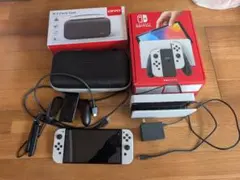 【ケース付】Nintendo Switch 有機ELモデル 本体