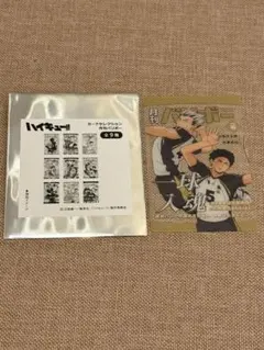 ハイキュー　ファンパーク　月刊バリボー　カードセレクション　梟谷高校