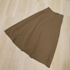 NOLLEY'Sオリーブ色 ロングスカート