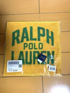 Ralph Lauren ロゴ入りタオルハンカチ
