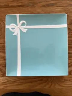 TIFFANY ティファニー リボン　スクエアプレート 24×24のサムネイル