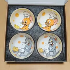 新品 トムとジェリー ボウル 茶碗4点セット