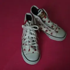 新品・コンバース・マリオ・ ハイカット スニーカー・CONVERSE・白