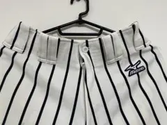 Mizuno 練習着パンツ ホワイトストライプ
