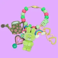 むにゅ　じゃらじゃらキーホルダー✩ キーホルダー　チャームのサムネイル