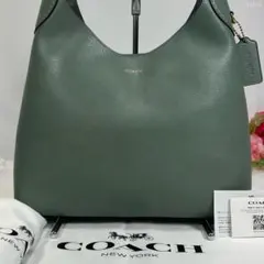 【極美品/付属品完備】コーチ CU068 ブルックリン ハンドバッグ レザー