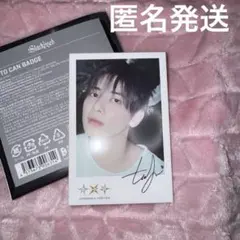 TXT starkissed POPUP スクエアフォト缶バッジ　テヒョン