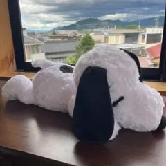 スヌーピー SNOOPY PEANUTS 寝そべり ぬいぐるみ 特大サイズ