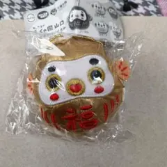 ふくだるまぬいぐるみ 　金色
