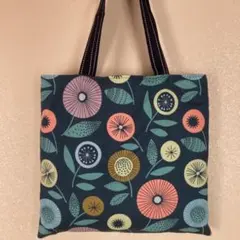 SALE花柄北欧 トートバッグ ハンドメイド