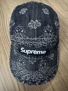 supreme バンダナ柄 camp cap