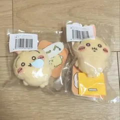 ちいかわ　うさぎだらけくじ　ぬいぐるみバッジ