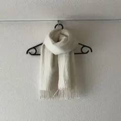 UNIQLO カシミヤマフラー 01 OFF WHITE