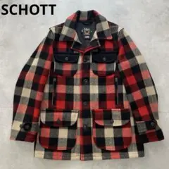 2026年最新】SCHOTT カラー：レッド系 メンズ ピーコート・ウール