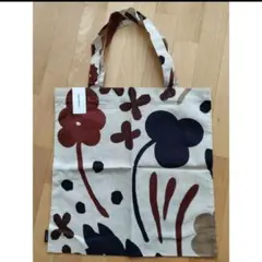 マリメッコ marimekko エコバッグ　suvi 花柄