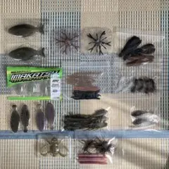 バス釣り用ワーム まとめ売り セット - メルカリ