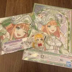 一番くじ 学園アイドルマスター Part6 紫雲清夏 3点セット
