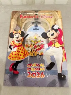 非売品！ ファンダフルディズニー 2026年 壁掛け カレンダー