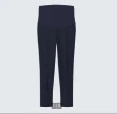 UNIQLO スマートアンクルマタニティパンツ　ネイビー L